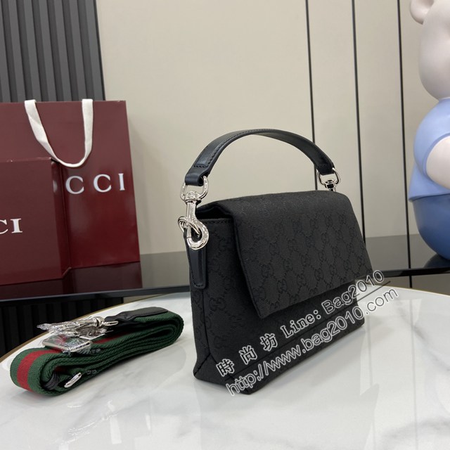 Gucci專櫃古馳2025春夏系列最新款男士手袋手提肩背包 jh2913型號：821617